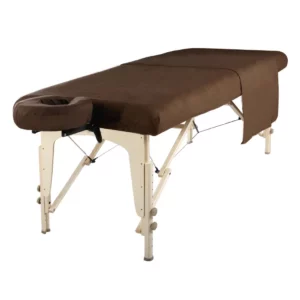Ensemble drap (3 pièces) en microfibre pour table de massage