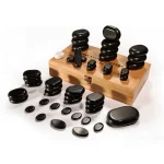 Lot de 45 pierres de massage