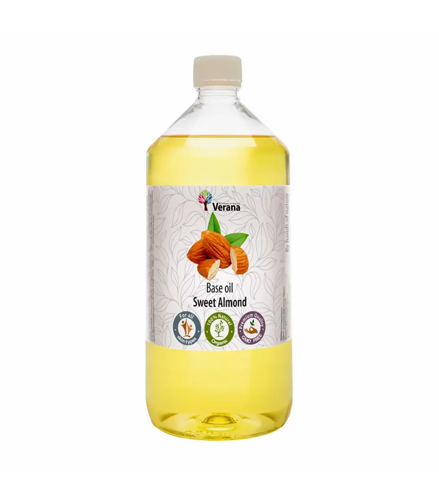 Sweet almond vegetable massage oil