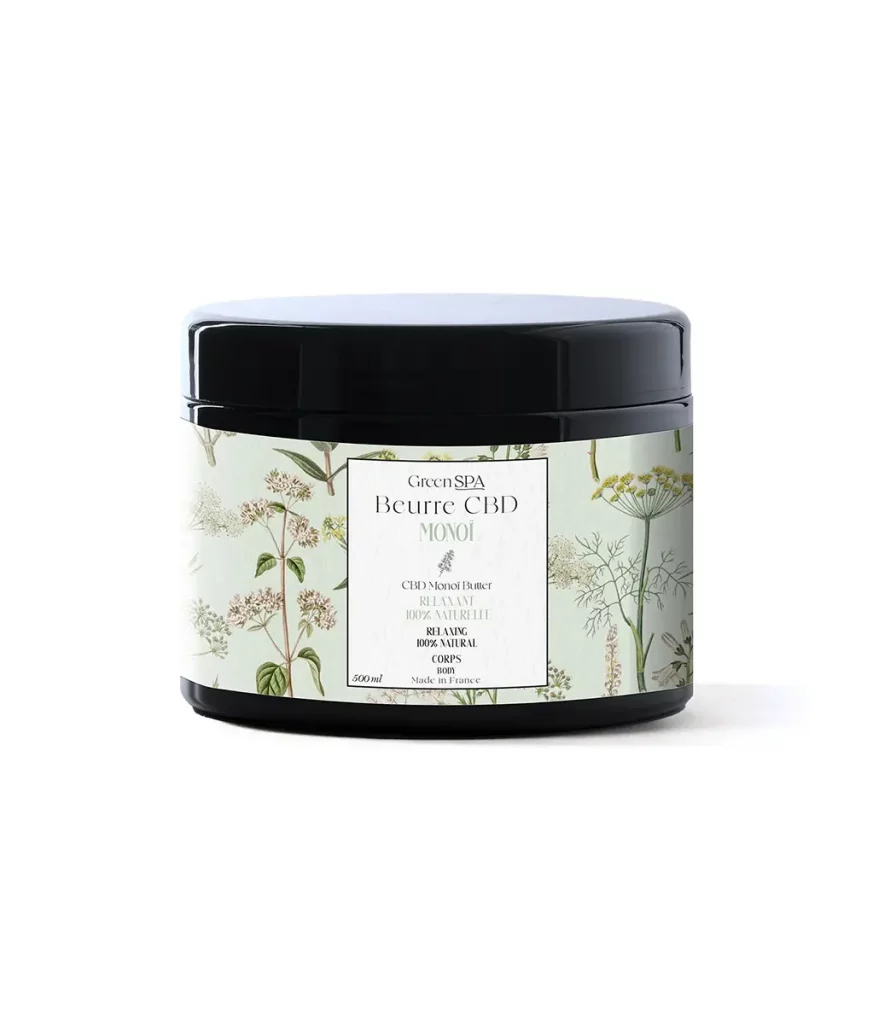 Monoi CBD massage butter