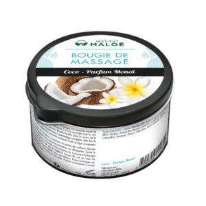 Massage candle with organic essential oils