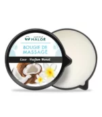 Bougie de massage aux huiles essentielles BIO