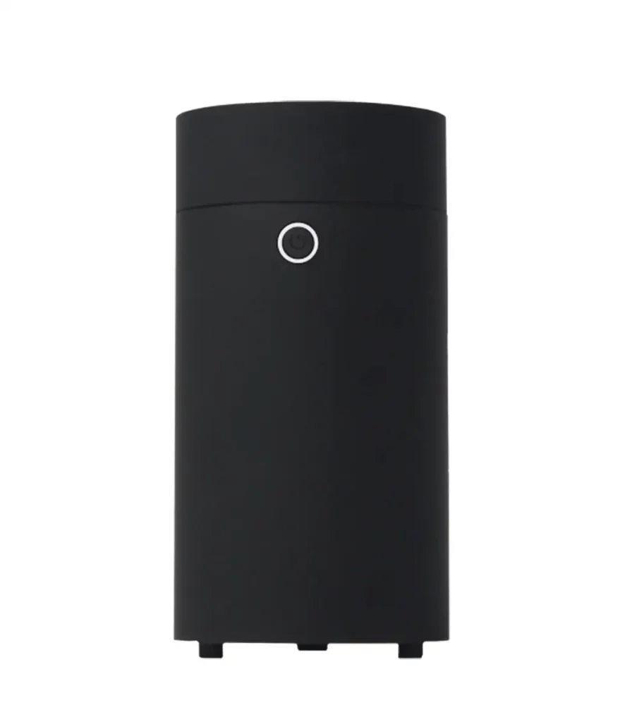 Black tendance" essential oil diffuser with water