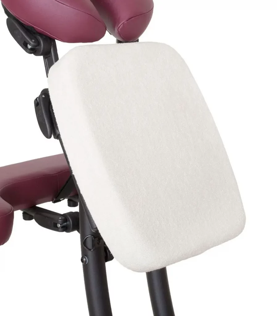 Housse en tissu éponge pour chaise de massage