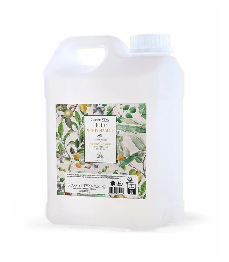 Huile de massage Green Spa Melon et Mangue