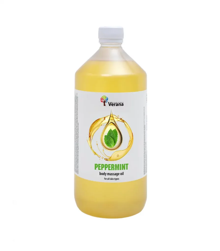 Huile de massage naturelle Menthe poivrée