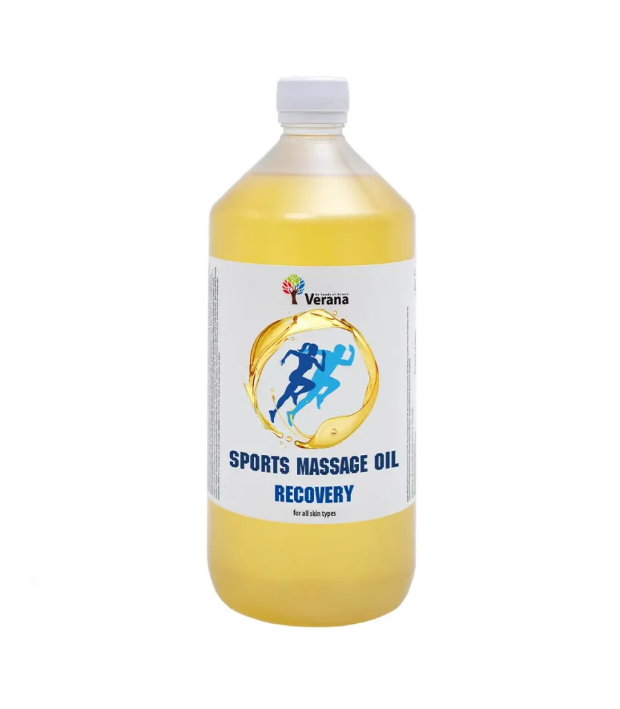 Huile de massage naturelle récupération sportive