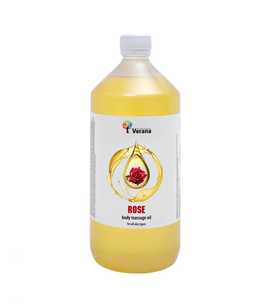 Huile de massage naturelle Rose