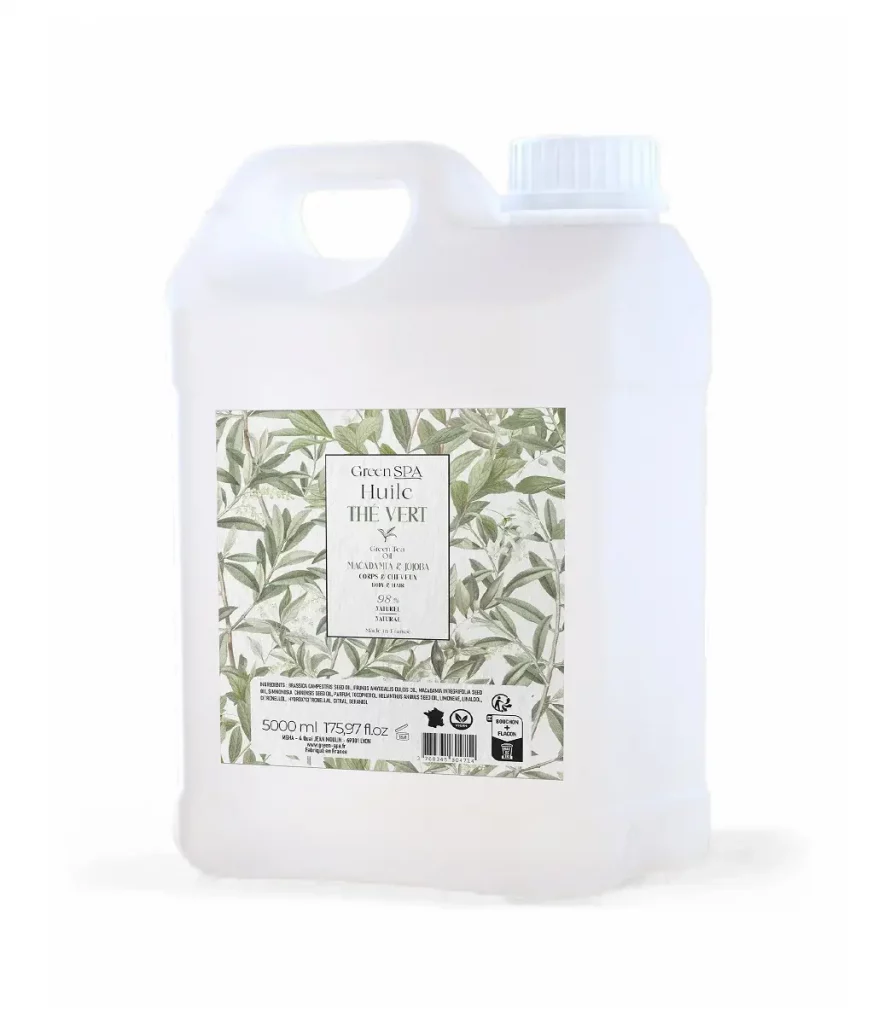 Huile de massage naturelle Thé vert