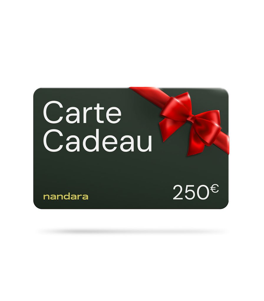 Carte cadeau Nandara 250€