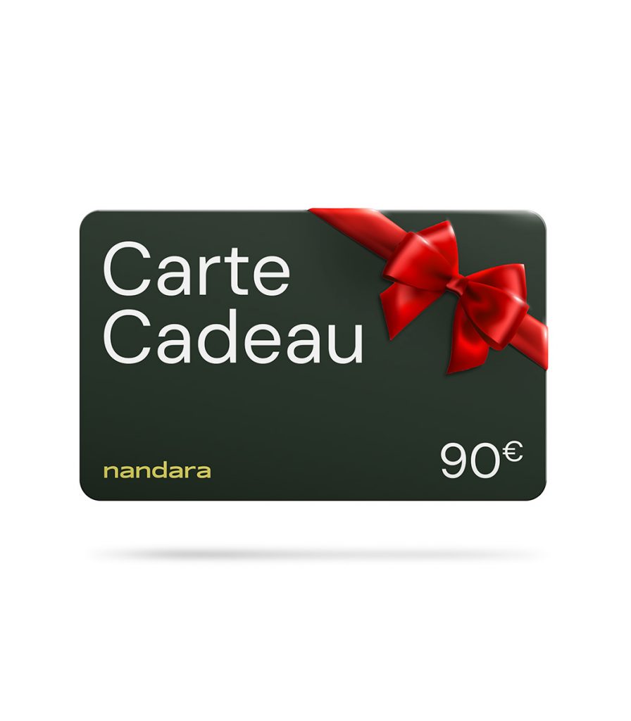 Carte cadeau Nandara 90€