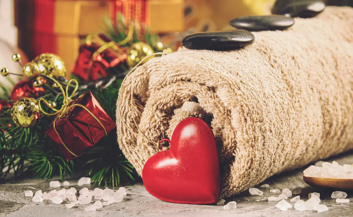 décoration salon de massage noel