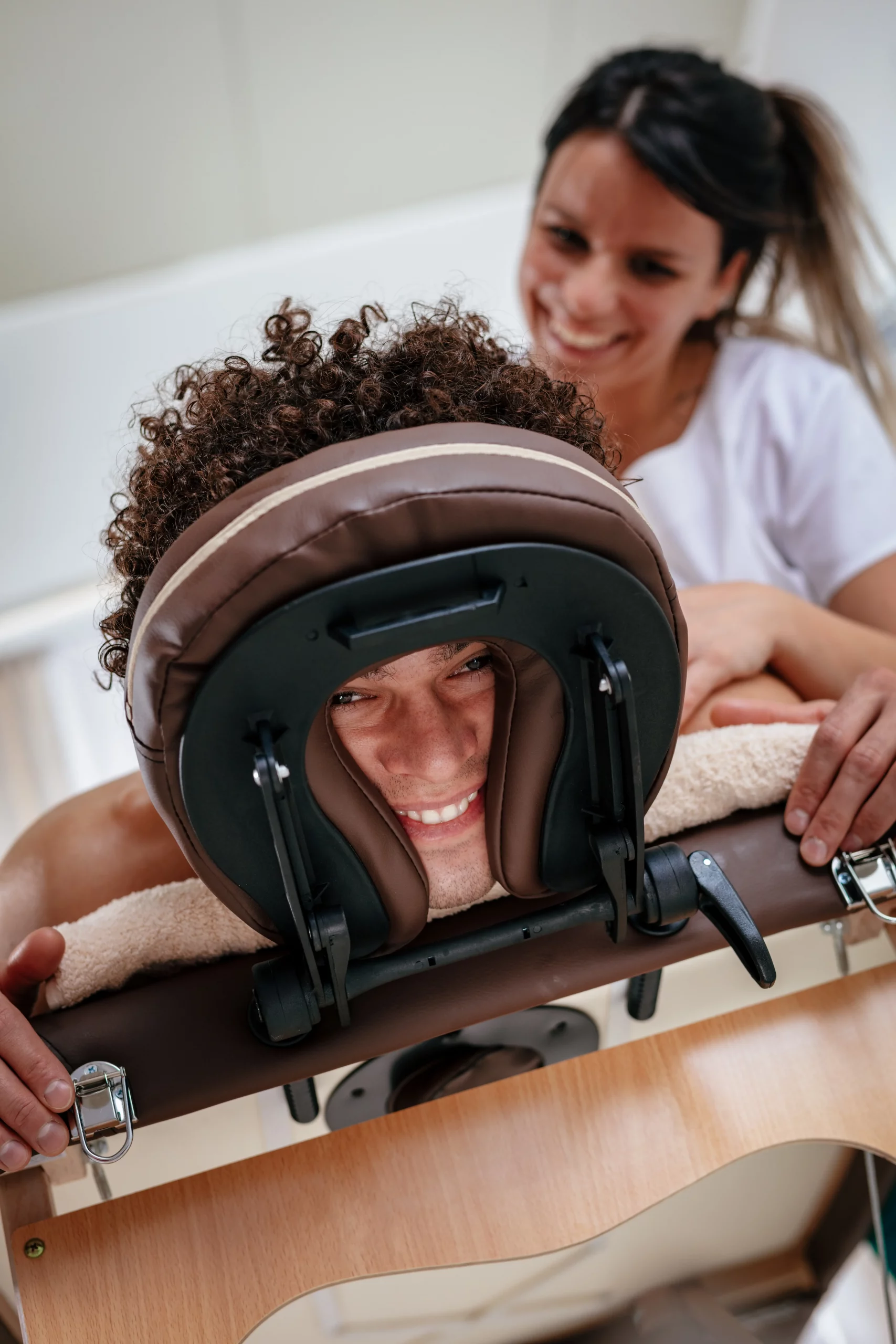 massage headrest cover