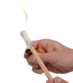 Bâton d'allumage pour ventouses allumé