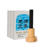 Pack Moxibustion - 15 bâtons de moxa avec étouffoir en bois