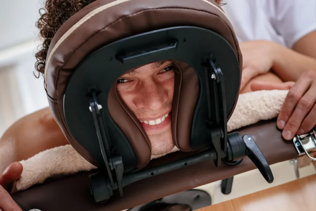 housse têtière de massage