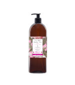 Huile de massage BIO Rose & Fleur de coton – Édition limité Octobre Rose – 1L
